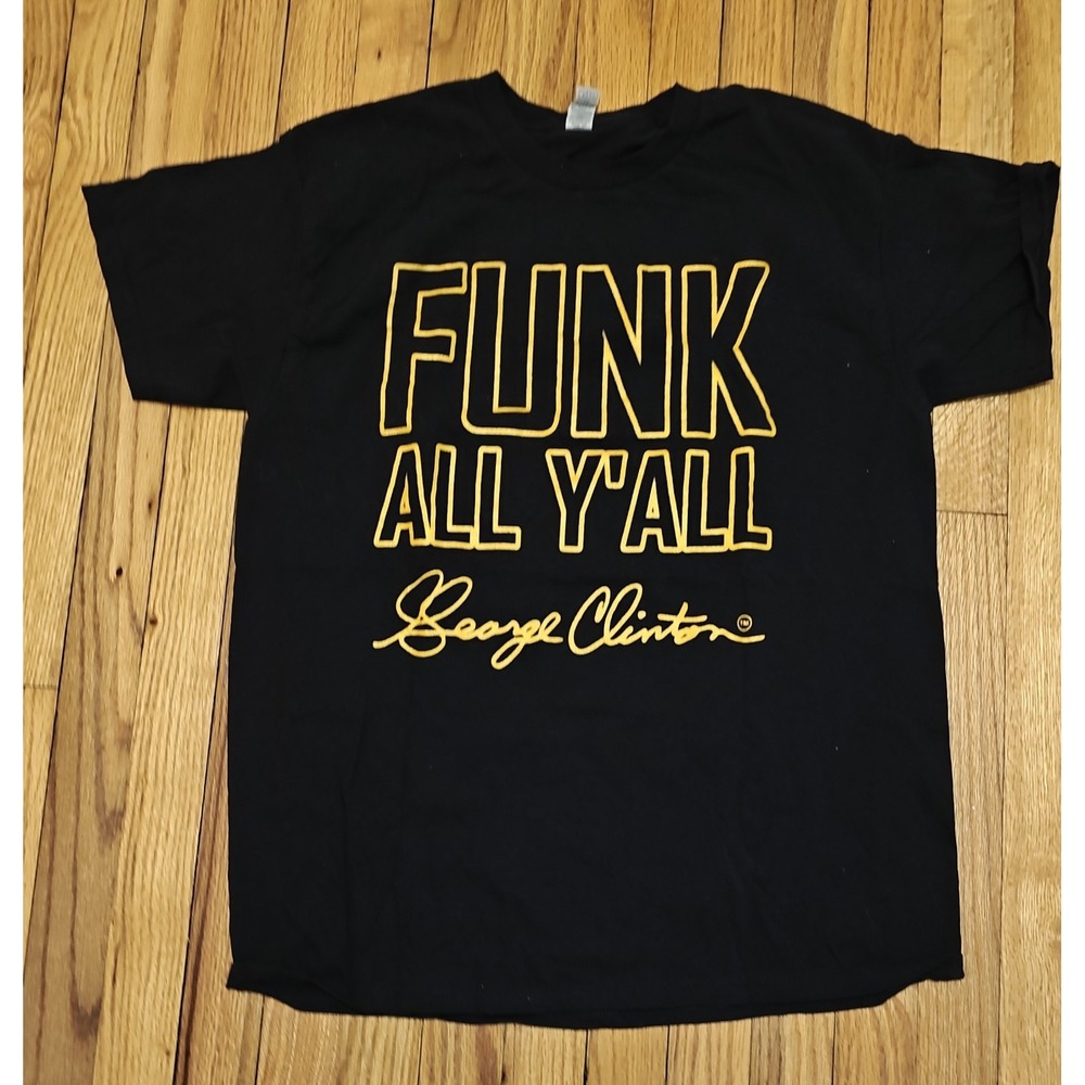 George Clinton Funk All Y'all Tour t-shirt Large